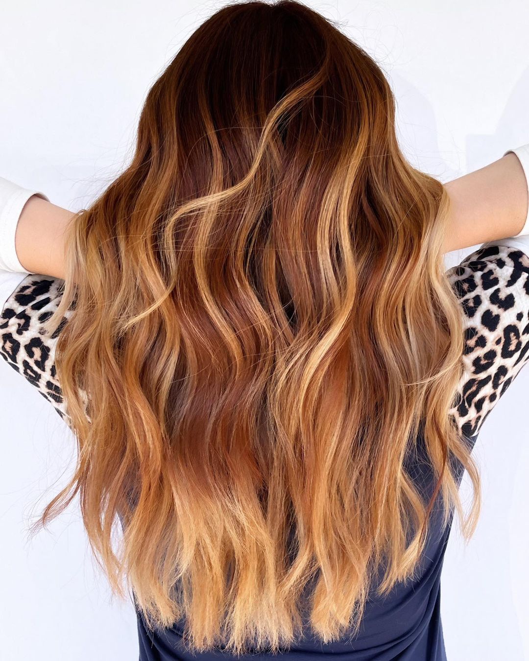 Hot Piece-y Copper Blonde Balayage