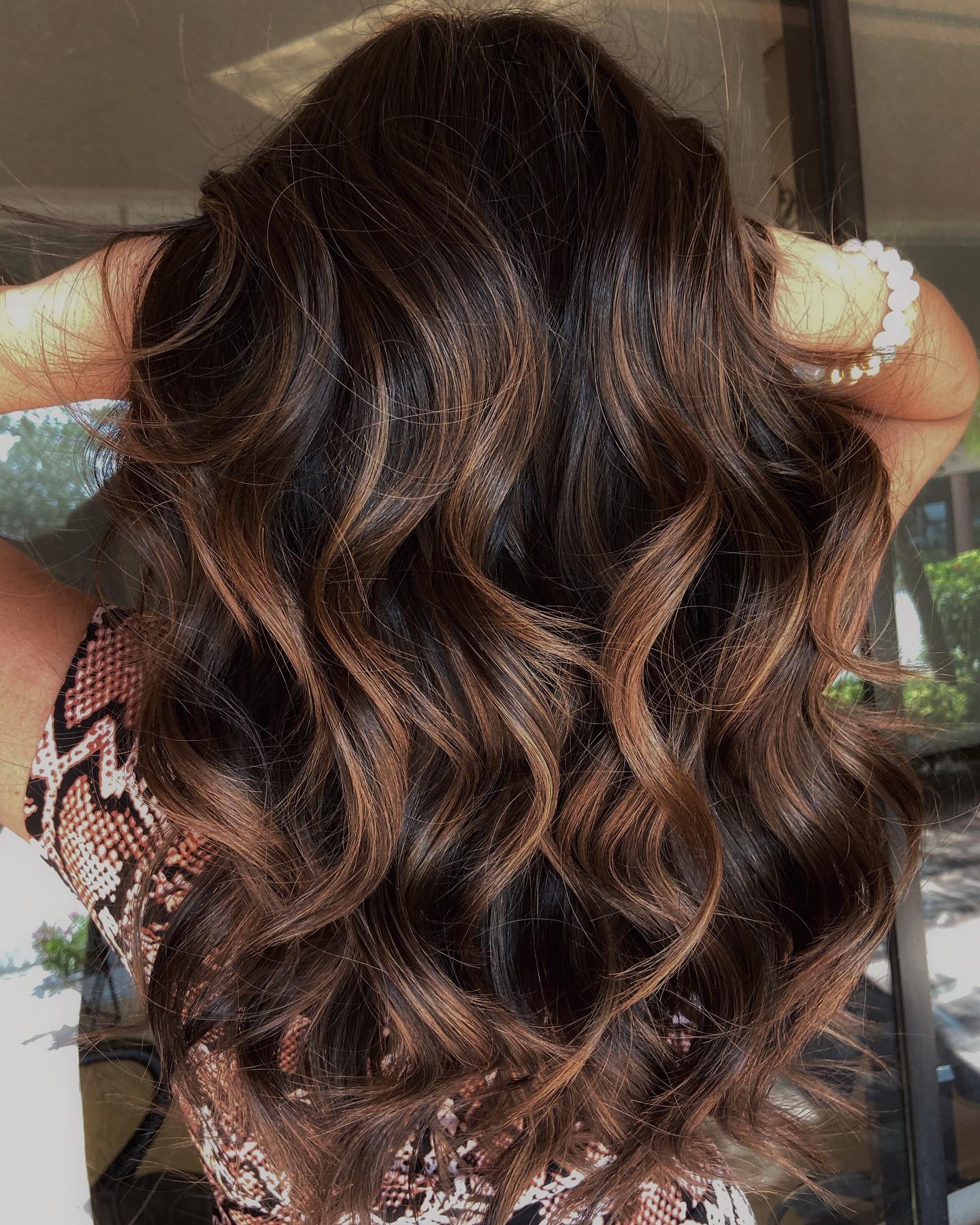 Dimensional Highlights for Dark Hair