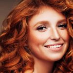 stunning auburn hair color